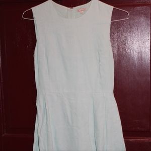Gap Light Blue Linen Dress